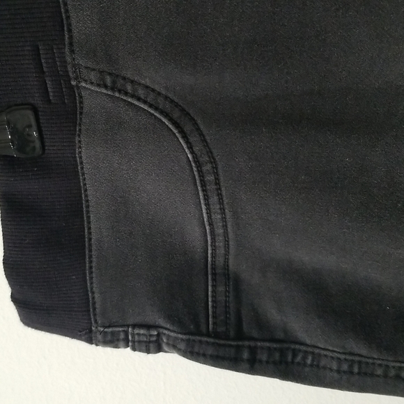 Style & Co Elastic Black Denim Skirt, XXL - Picture 3 of 4